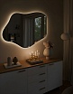 Зеркало Art&Max Como AM-Com-800-1000-DS-F 80x100 см с подсветкой