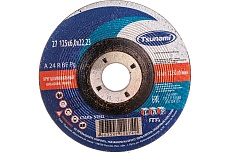 Круг зачистной по металлу (125х6х22 мм, A 24 R BF L) Tsunami D16112712562100