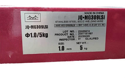 Проволока из нержавеющей стали JQ.MG309LSi\ER309LSi 1 мм, 5 кг GOLDEN BRIDGE 983