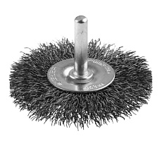 Дисковая гофрированная щетка АТАКА №083 5410006120 d 100 для дрели шестигранный хвостовик 22387