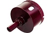 Коронка алмазная вакуумная по камню D68-10W-35L-Ш11 (68х35 мм; хвостовик HEX11 мм) Messer 06-36-068