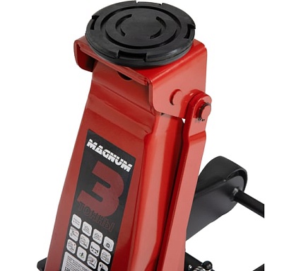 Домкрат подкатной Wiederkraft г/п 3т, 120-460мм WDK-Magnum 3000