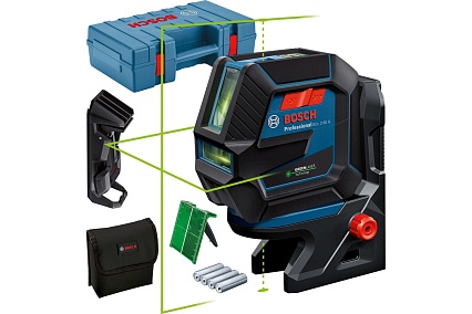 Комби-лазер Bosch GCL 2-50G + RM10 + клипса + кейс 0601066M02