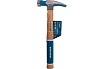 Молоток-гвоздодер Gross 560 г, угол 75, магнит, обрезиненная рукоятка american hickory 10419