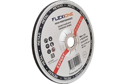 Зачистной круг металл/нержавейка 180x7х22.23 мм ZA 24 SBF 27 Expert Flexione 10001928