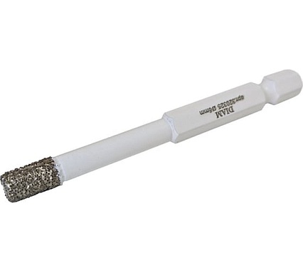 Сверло алмазное 6x35 мм, 1/4 HEX-E Extra Line V-TECH (в.спекание) Diam 320325