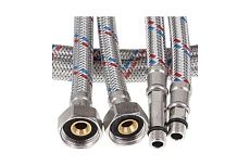 Гибкая подводка для смесителя GRIALE пара, 1/2&quot;/М10, гайкаи-штуцер, 100 см GR57-100