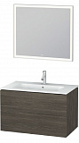 Мебель для ванной Duravit L-Cube 103 2 ящика коричневая сосна