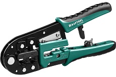 Универсальный кримпер Kraftool RJ-Pro RJ45, RJ11/RJ12 22698