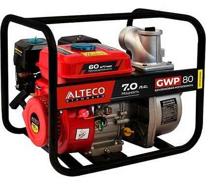 Мотопомпа бензиновая Alteco Standard GWP80 84351