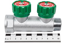 Регулируемый коллектор под евроконус Millennium 2 выхода 3/4&quot; х1/2&quot; 44990