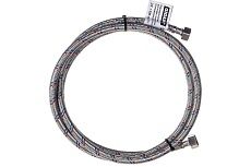 Гибкая подводка для воды Gigant с оплеткой из нержавеющей стали, 1/2"х200 см, г/г P-200-GG