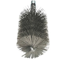Щетка ерш Lessmann Д63х100х160мм, W1/2, нерж. (KRONBURSTE) 506463