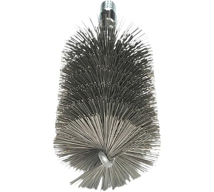 Щетка ерш Lessmann Д63х100х160мм, W1/2, нерж. (KRONBURSTE) 506463