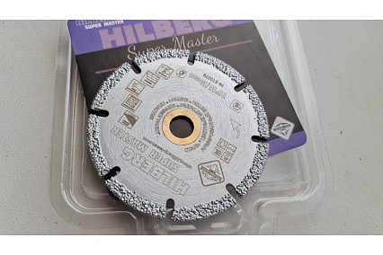Диск алмазный отрезной Super Master 76х10 мм Hilberg 510076