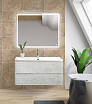 Тумба с раковиной BelBagno Albano 120 см подвесная, Cemento Verona Grigio