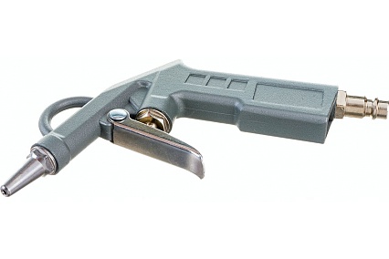 Продувочный пистолет с длинным и коротким носиком Pegas Pneumatic металлический PGS-5107