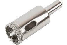 Коронка кольцевая по кафелю и стеклу алмазная 20x50 мм КУРС 16280