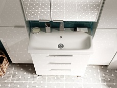Мебель для ванной 1MarKa Gaula 60 см белый