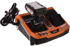 Аккумулятор L1240 (12 В; 4.0 А*ч; Li-ion) + зарядное устройство BLK1218 + сумка AEG SETL1240BLK 4932451628