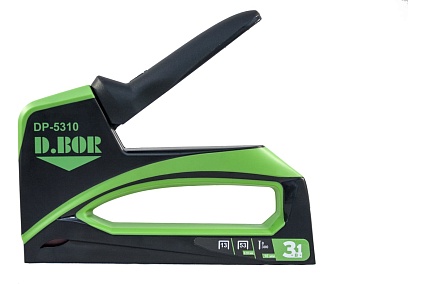 Ручной степлер D.BOR Plastic Mini DP 5310 П 53, П 13 6-10 мм, Т 8-300 10 мм DP-5310