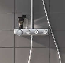 Душевая стойка Grohe Euphoria SmartControl System 310 Duo 26507000 с термостатом