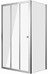 Душевой уголок Grossman Falcon GR-D90-P90Fa 90x90 прозрачный, хром