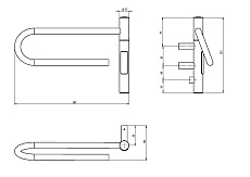 Полотенцесушитель электрический Vincea VTD-1P1WE 39x25 таймер, белый