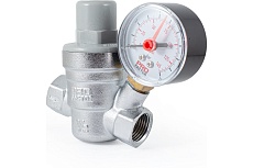 Редуктор давления PROFACTOR мембранный, с манометром, 1/2&quot; PF PRV 253G