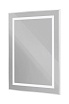 Зеркало BelBagno SPC-KRAFT-600-800-SENS-AL 60x80 см сенсорный выключатель, сатин