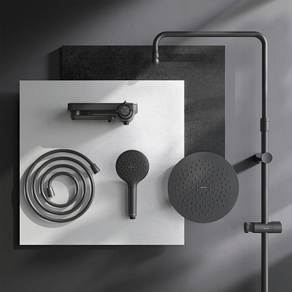 Душевая стойка Am.Pm Like F0780722 черный