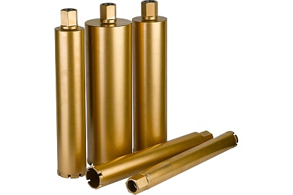 Коронка алмазная по бетону 132/400 мм, 11 сегментов, 1 1/4 GOLDEN DRAGON 132/400.11/4.GD