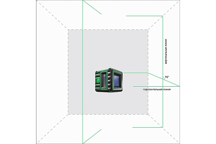Лазерный уровень ADA Cube 3D Green Professional Edition А00545