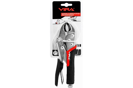 Регулируемый зажим с фиксатором 7” VIRA 311034