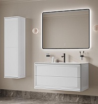 Мебель для ванной Iddis Oxford Neo 100 см белый матовый