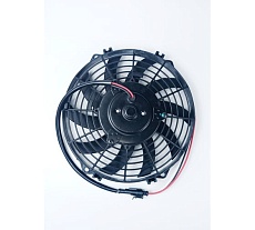 Вентилятор радиатора АРКАИМ 225 мм (9 дюймов) 24 Вольта, 100 Ватт. Поток: нагнетание B20901С-L/24