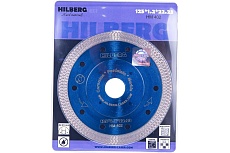 Диск алмазный отрезной Турбо Ультратонкий Х-тип (125х22.23 мм) Hilberg HM402
