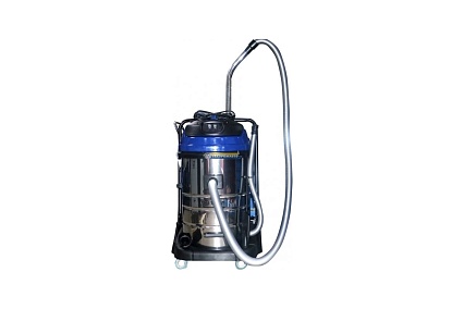 Пылеводосос Темп 80 л, нержавеющий, 220 V, 2200 W, 2 турбины TVC80-2
