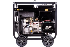 Дизельный генератор Foxweld expert d5500-1, 5.0-5.5 квт, 1ф, розетки 1x16a + 1x32a, ппп, мфд 3в1 8895