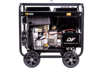 Дизельный генератор Foxweld expert d5500-1, 5.0-5.5 квт, 1ф, розетки 1x16a + 1x32a, ппп, мфд 3в1 8895