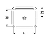 Раковина Geberit VariForm 53 см 500.762.01.2