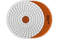 Алмазный гибкий шлифовальный круг для мокрого шлифования Зубр 100 мм, №300 29866-300