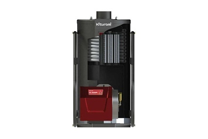 Напольный газовый двухконтурный котел Kiturami KSG HiFin-150 A21F200135