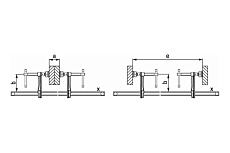 Набор высокоэффективных струбцин BESSEY 1000/120, усилие 6.5 кН BE-SLV100M