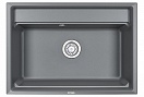 Кухонная мойка Granula Kitchen Space KS-7301 73 см алюминиум