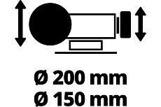 Точильный станок Einhell TC-WD 200/150, 250Вт, 2950/134об/мин 4417242