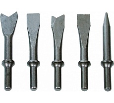 Набор зубил 5 шт для пневмозубила 102 мм AmPro A1702