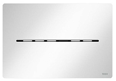 Кнопка смыва TECE Solid 9240462 (питание от батарейки 6В), металл, белый глянцевый