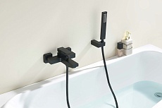 Смеситель для ванны Aquatek Либра AQ1640MB черный матовый