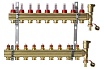 Комплект коллекторов Danfoss FHF-9F set, 9 выходов 088U0729 049528